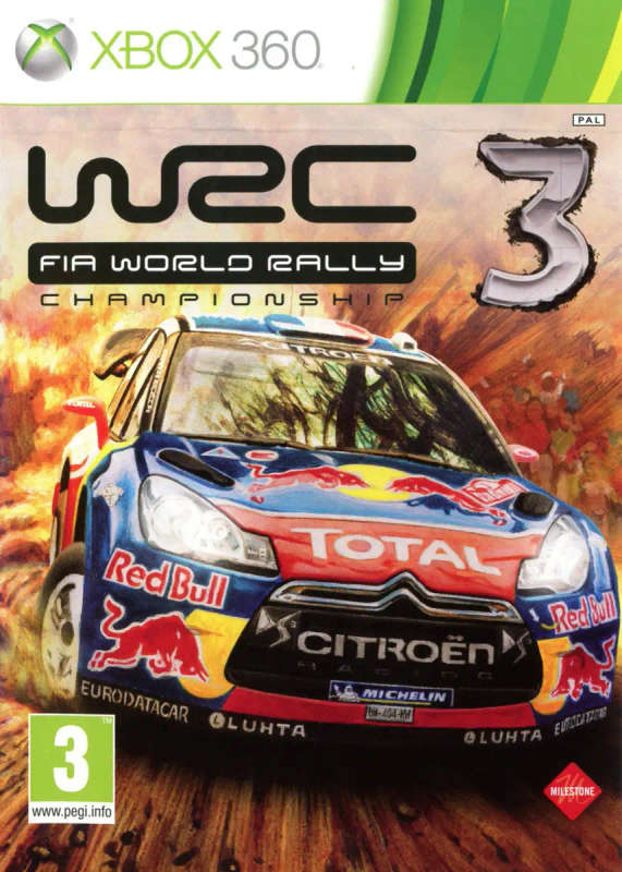 Fia World Rally Championship 3 (W2C) Xbox 360