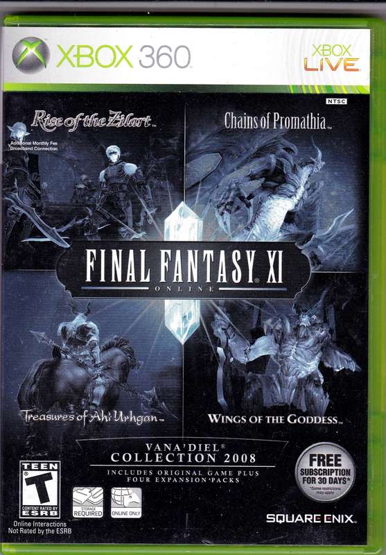 Final Fantasy 11 (XI) Xbox 360