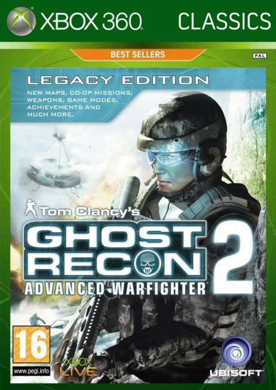 Tom Clancy's Ghost Recon Advanced Warfighter 2 Legacy Edition Xbox 360