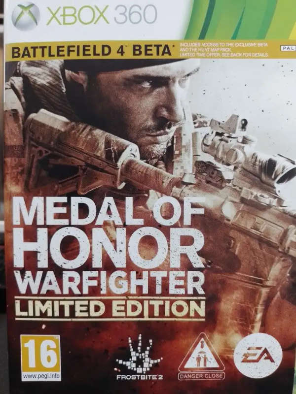 Medal Of Honor Warfighter Limited Edition Xbox 360
