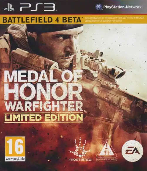Medal Of Honor Warfighter Limited Edition PS3