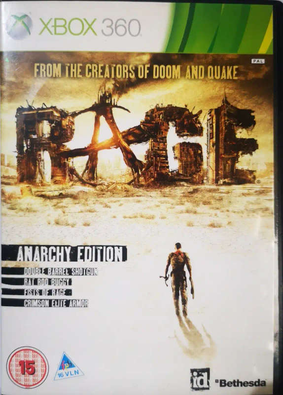 Rage Anarchy Edition Xbox 360