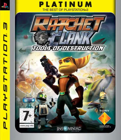 Ratchet and Clank Tools Of Destruction Platinum PS3