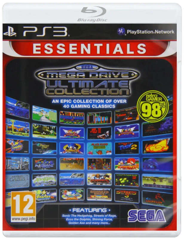 SEGA Mega Drive Ultimate Collection Essentials PS3