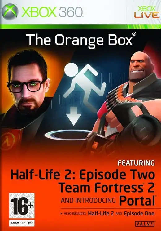 The Orange Box Half Life 2 Xbox 360