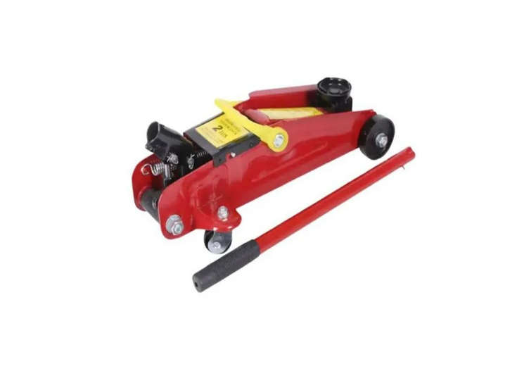Hydraulic Trolley Floor Jack - Red