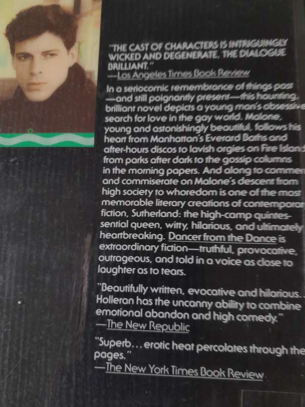 Dancer from the dance - a novel by Andrew Holleran