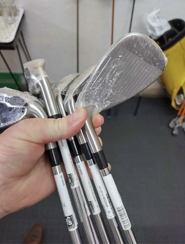 NEW Full set 4-P Wedge set irons. Lamkin grips. KBS Shafts