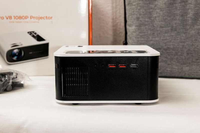 NEW!! YABER Bluetooth 5.0 Pro V8 1080P Native Projector Wifi 6