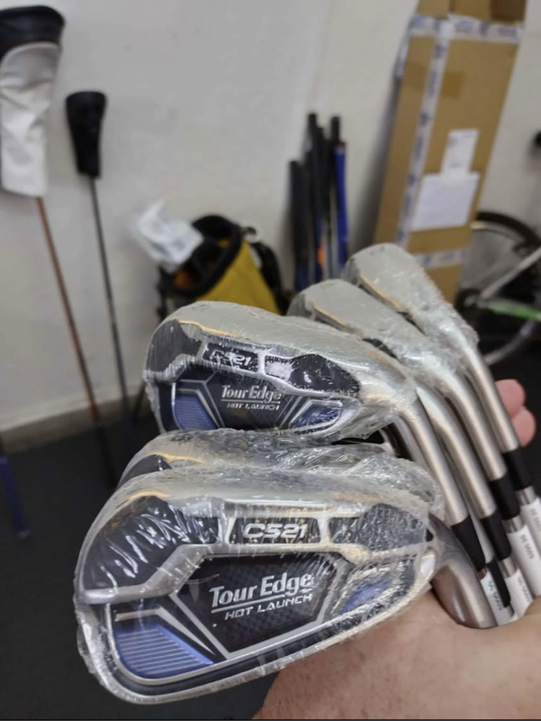 NEW Full set 4-P set irons. Lamkin grips. KBS Shafts