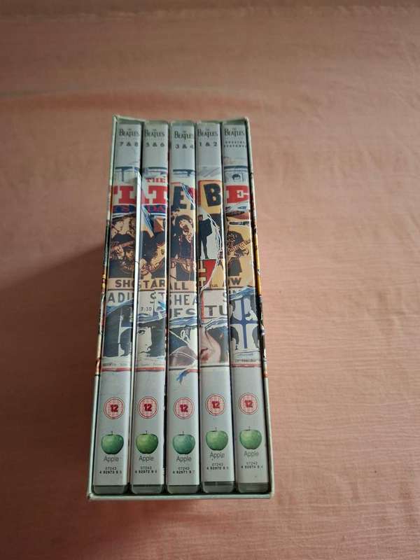 The Beatles Anthology DVD set