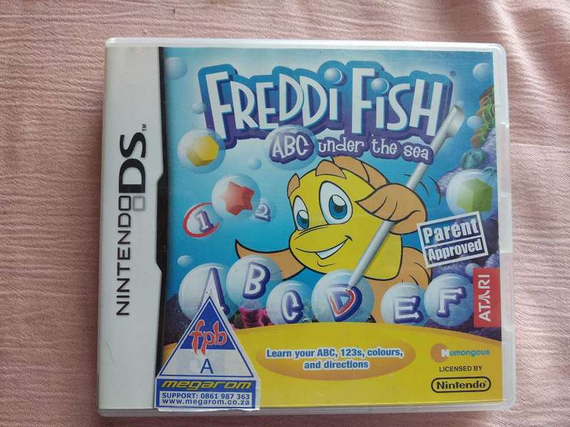 Nintendo DS Freddi Fish ABC under the sea
