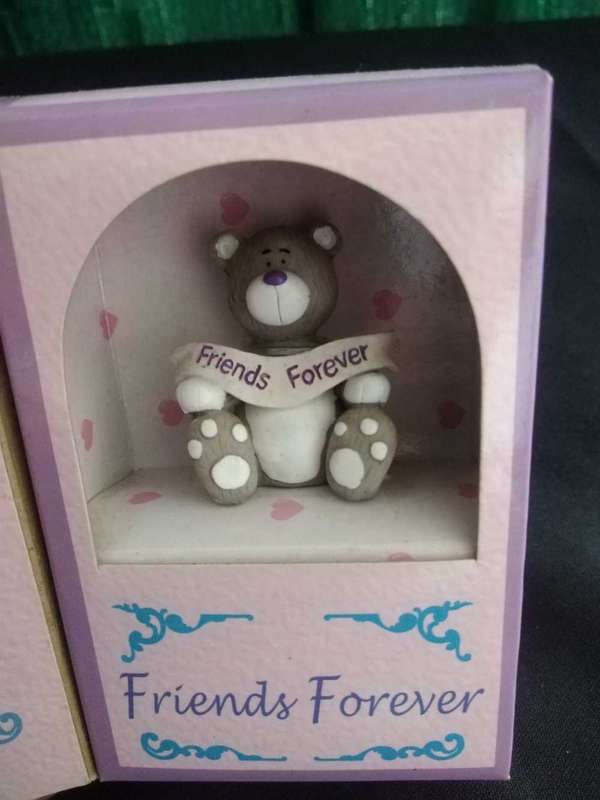 Friends Forever Musical Teddy Bear Ornament