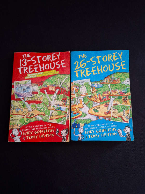 Andy Griffiths & Terry Denton 8 Treehouse Series Books