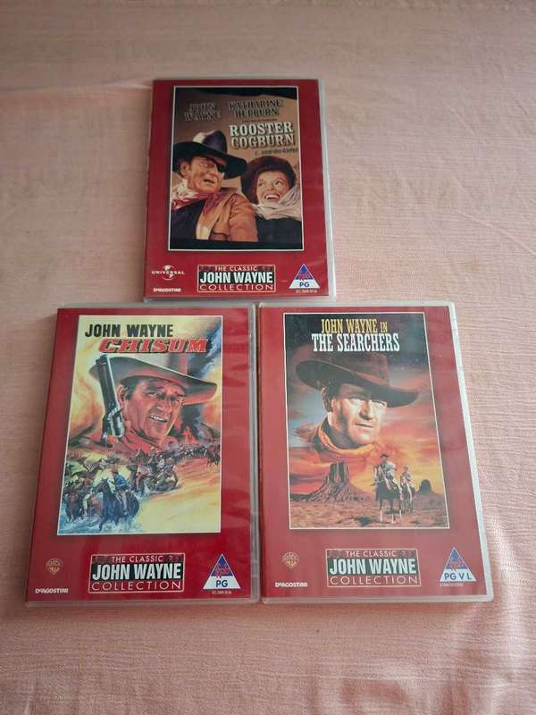 3 x The classic John Wayne collection