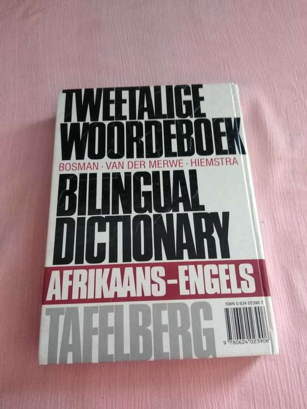 Bilingual Dictionary Bosman, Van Der Merwe, Hiemstra