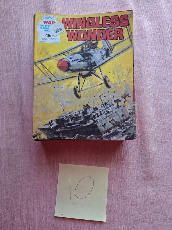 War Picture Library books x 10