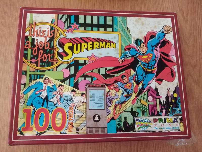Superman 100 piece puzzle