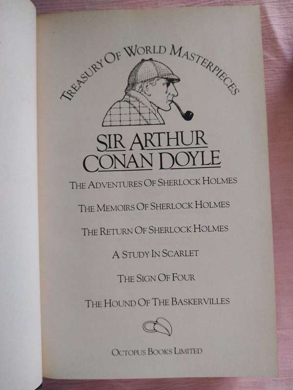 Treasury of World Masterpieces Sir Arthur Conan Doyle Doyale