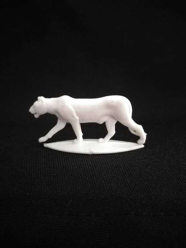 African Animal Lioness hard plastic