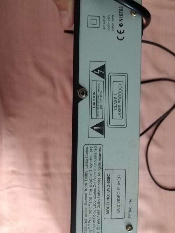 Sansui dvd player
