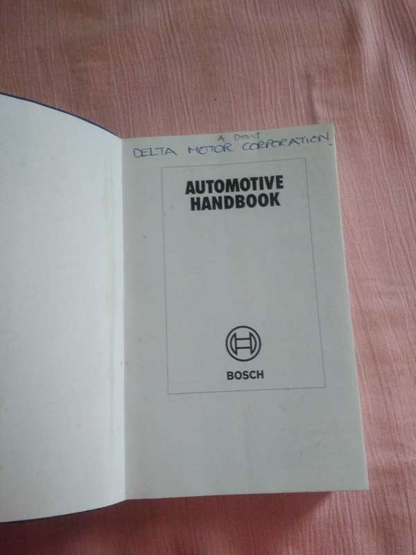 Automotive Handbook 4th edition Bosch