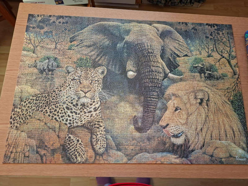 1500 Piece Puzzle Spirit of Africa