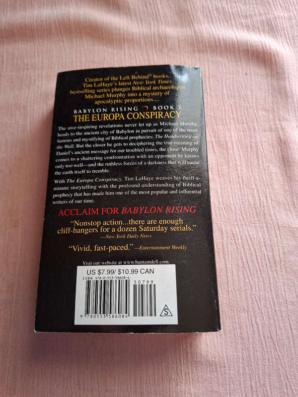 Tim Lahaye and Bob Phillips The Europa Conspiracy