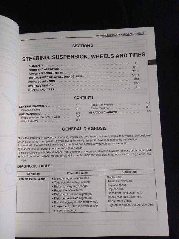 Suzuki SQ416/SQ420/SQ625 Service Manual Volume 1 and 2