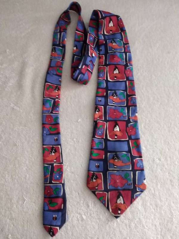 Men's Character Tie Daffy Duck