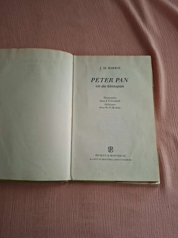 J. M. Barrie Peter Pan vir die kleinspan