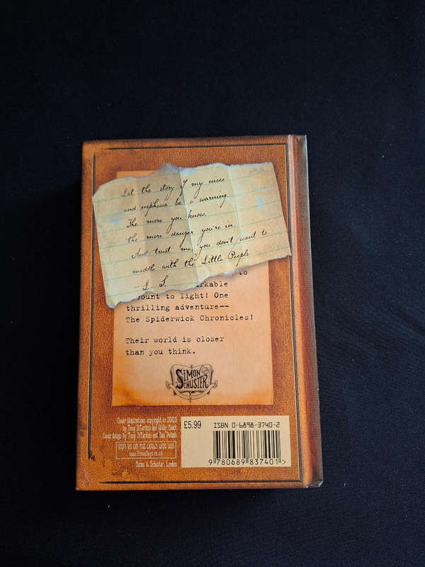 Tony  DiTerlizzi and Holly Black Spiderwick Chronicles Book 1, 2, 3, 4 and 5