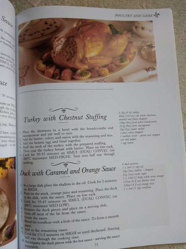 Sharp Combination Cookery Book