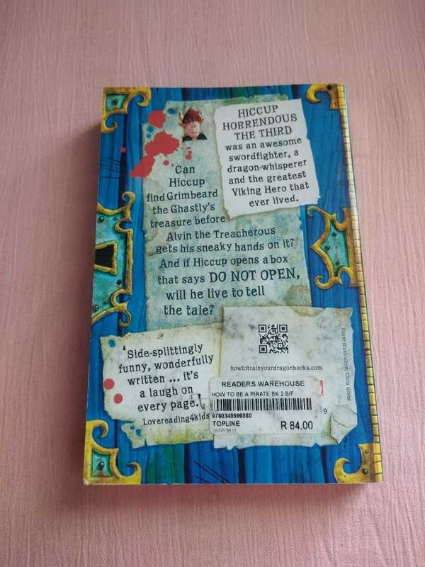 Cressida Cowell How to Train your dragon How to be a Pirate