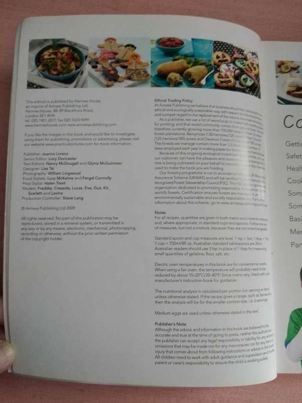 Kid's first Cookbook Nancy McDougall