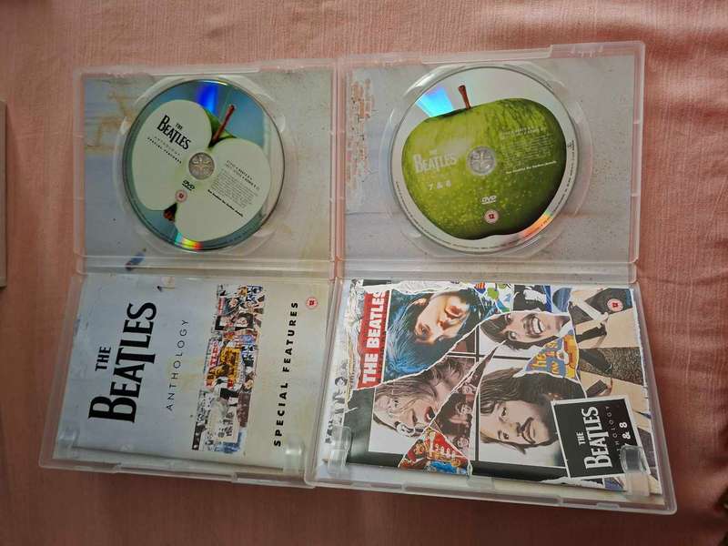 The Beatles Anthology DVD set