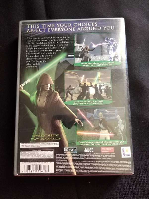 PC Game Star Wars Knights  of the old Republic II