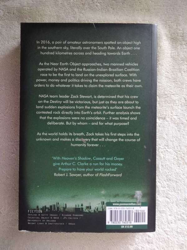 David S. Goyer & Michael Cassutt Heaven's Shadow