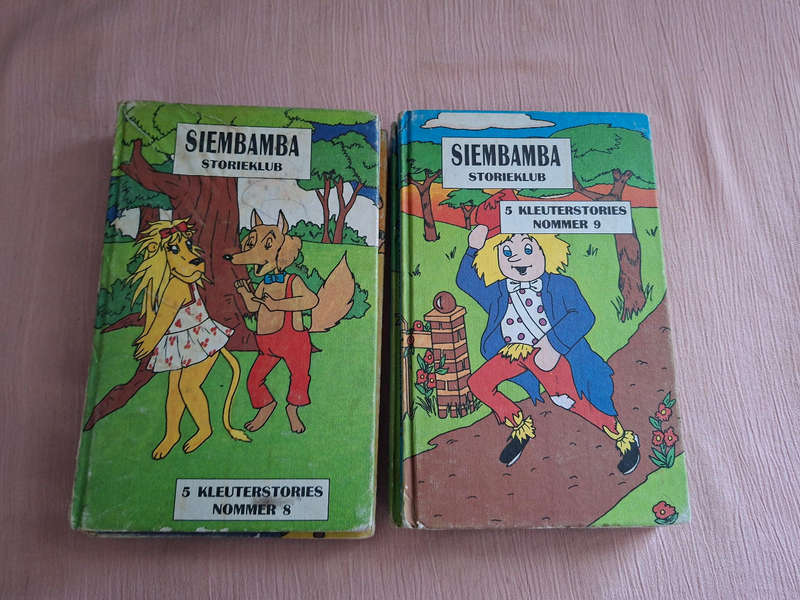 Siembamba Storieklub 5 Kleuterstories nommer 1, 2, 4, 6, 8, 9 & 10