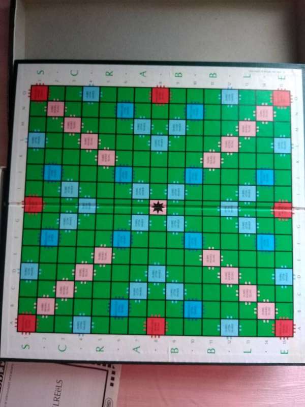 Scrabble board game Afrikaans