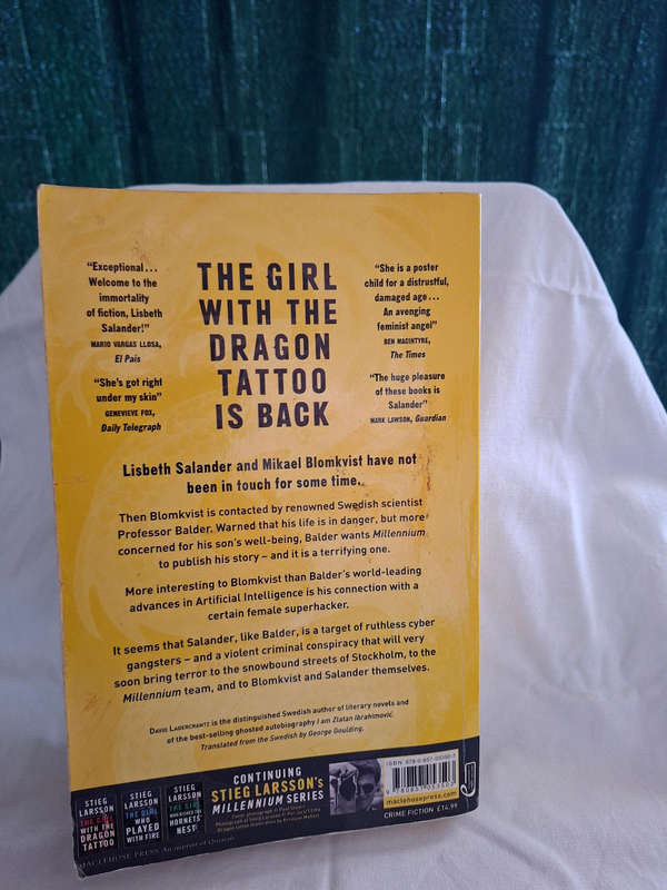 David Lagercrantz The Girl in the Spider's Web