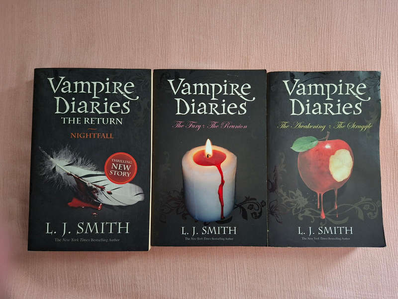 L.J. Smith Vampire Diaries 1&2,3&4 and 5