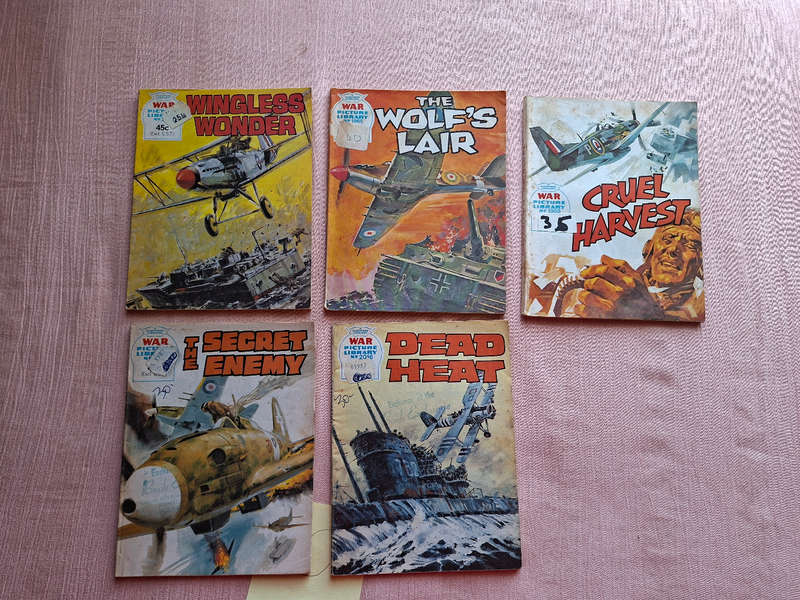 War Picture Library books x 10