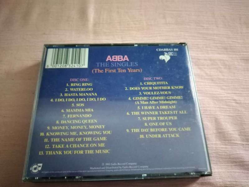 Abba The Singles The First Ten Years