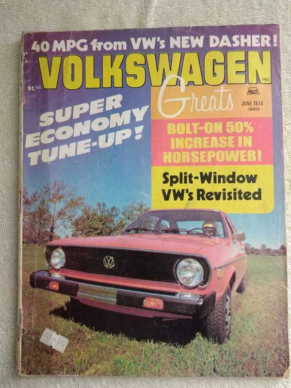 Volkswagen Greats June 1974
