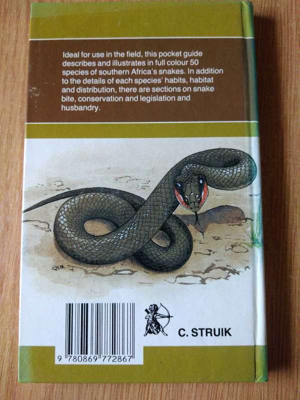Struik pocket guides for Southern Africa - 3 assorted books on Snakes, spiders and sharks