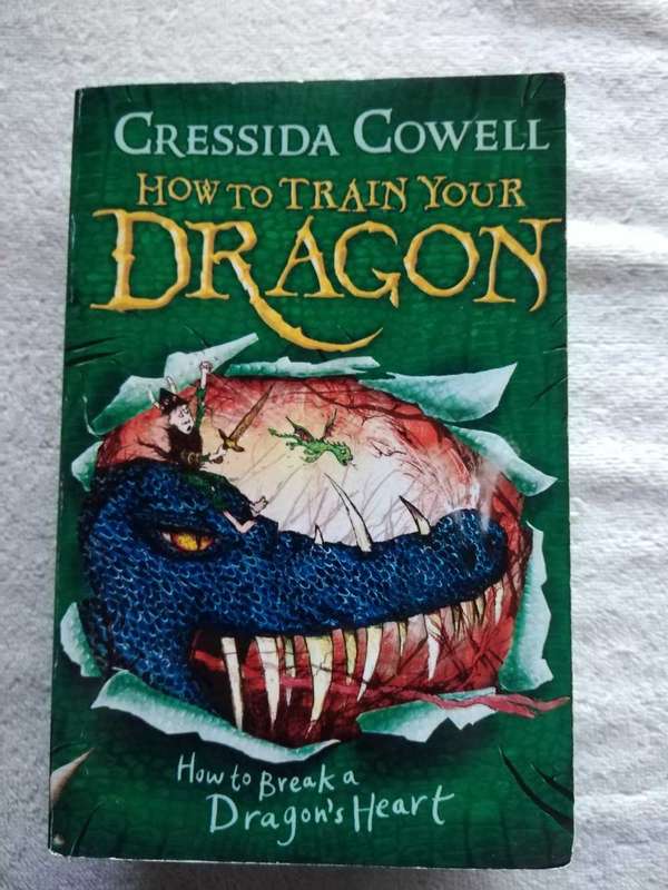 Cressida Cowell How to Train your dragon How to break a dragons heart