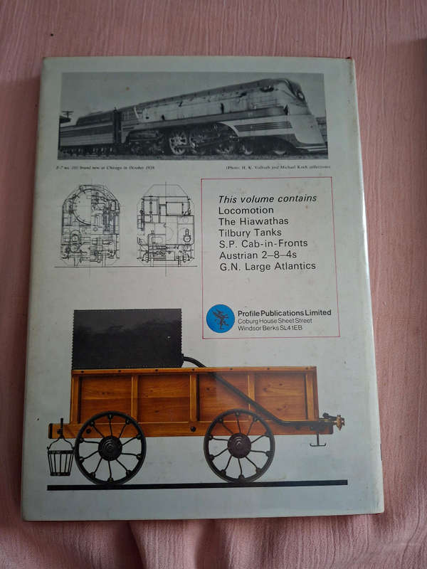 Locomotives in Profile Volume 1, 2, 3 & 4 Brian Reed
