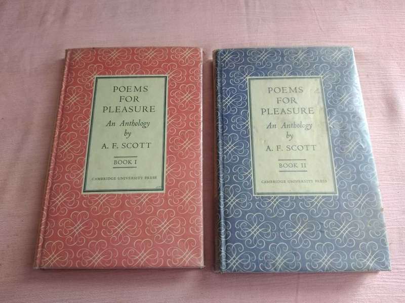 Poems for Pleasure An Anthology by A. F. Scott book 1 and 2