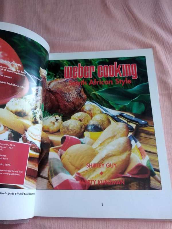 Weber Cooking South African Style Shirley Guy & Marty Klinzman